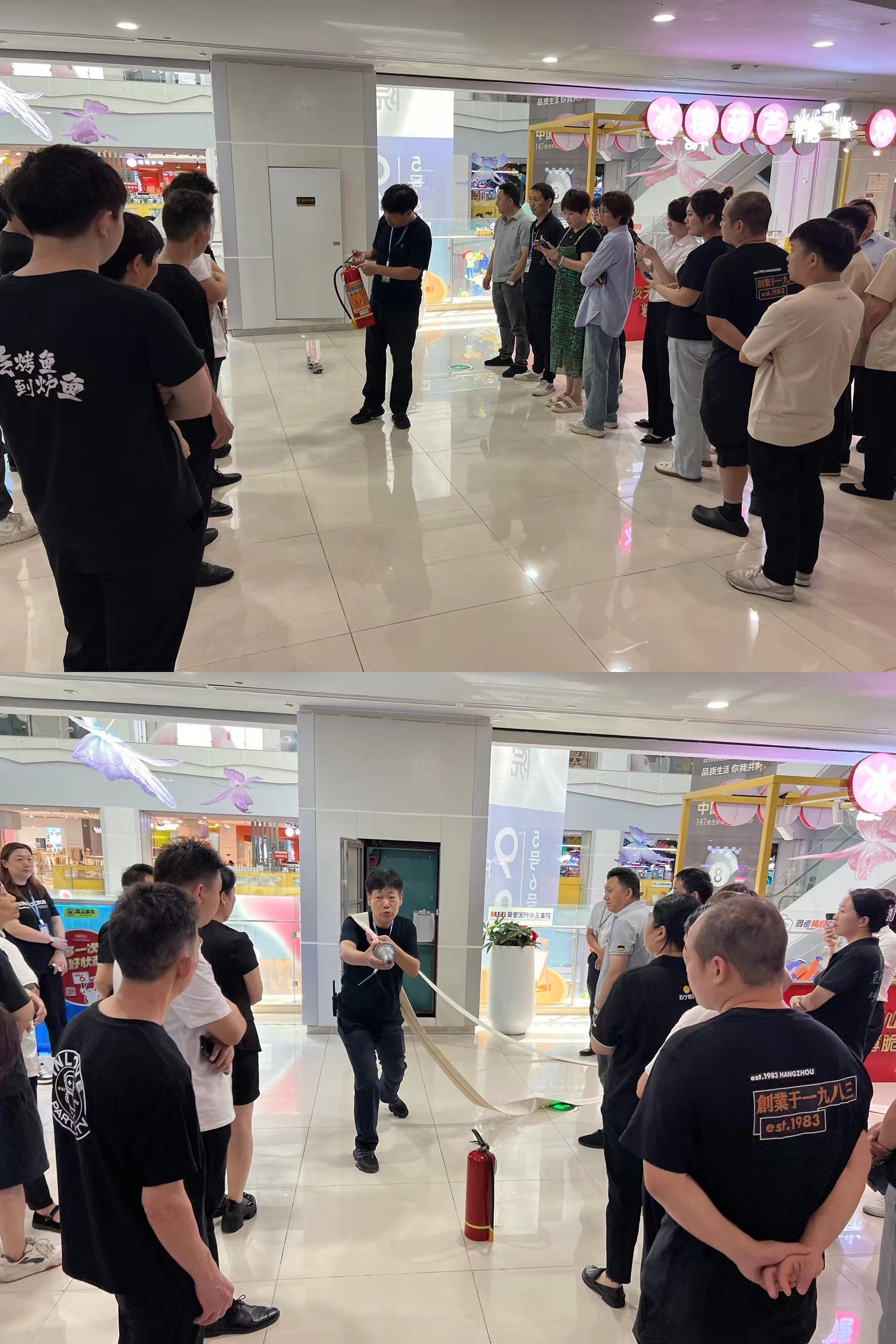 水晶城開(kāi)展新入職員工消防培訓(xùn)，筑牢安全防線